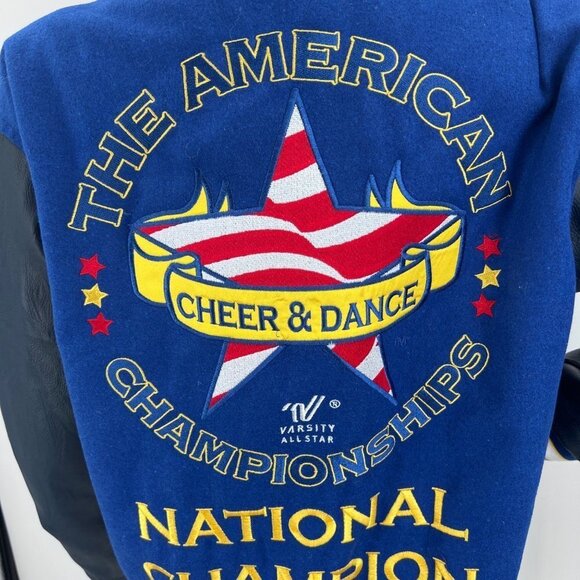 Varsity Cheerleader Jacket‎ American Cheer & Dance Championships Bomber Size S - Picture 4 of 10